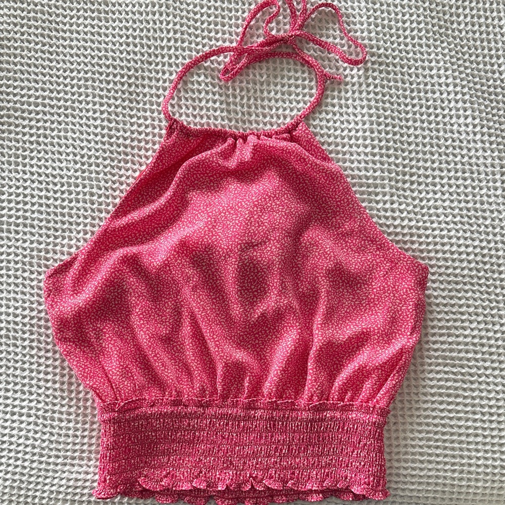 Sienna Sky Pink Halter Top